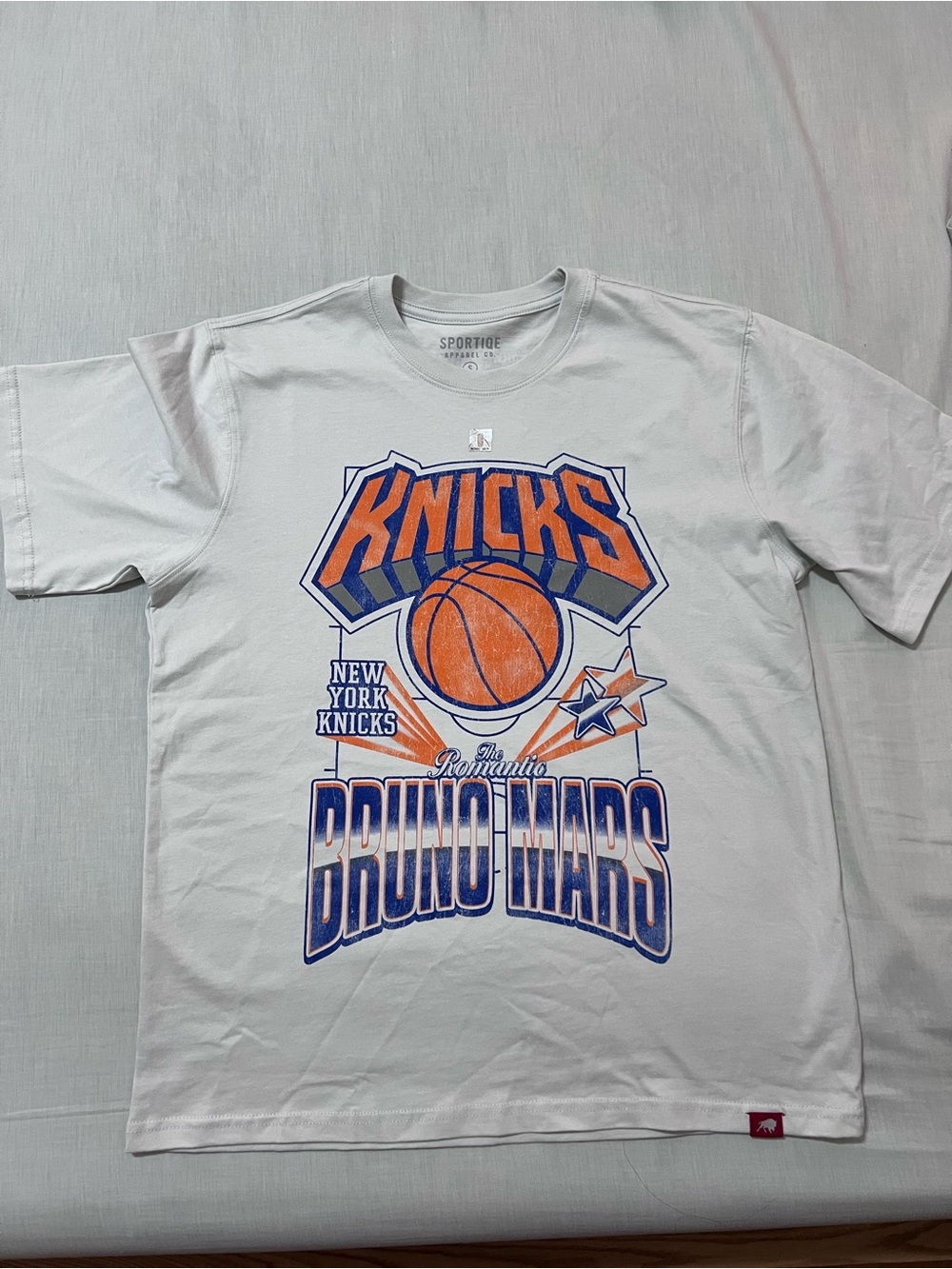 Bruno Mars New York Knicks T-Shirt NBA Basketball Romantic Tour Limited Edition